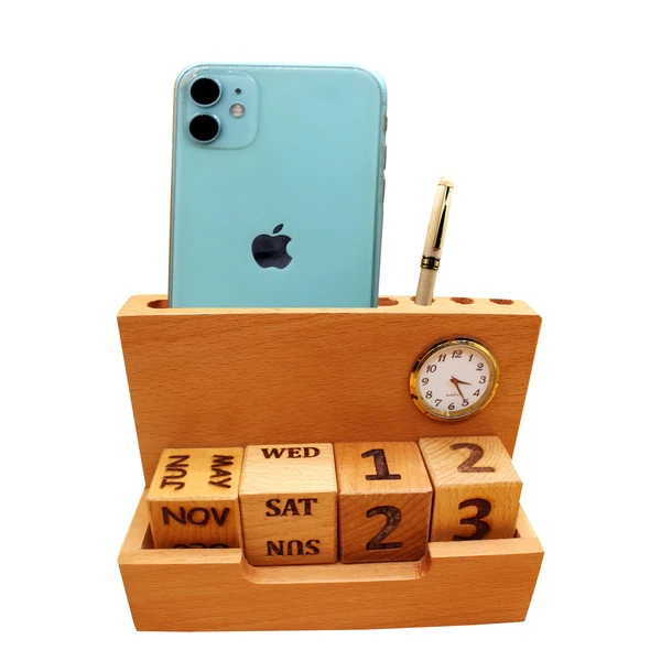 Wooden Pen Stand