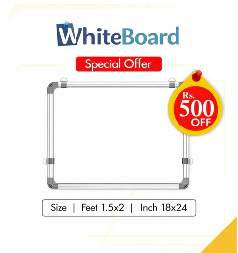 White Board 1.5 x 2 ft