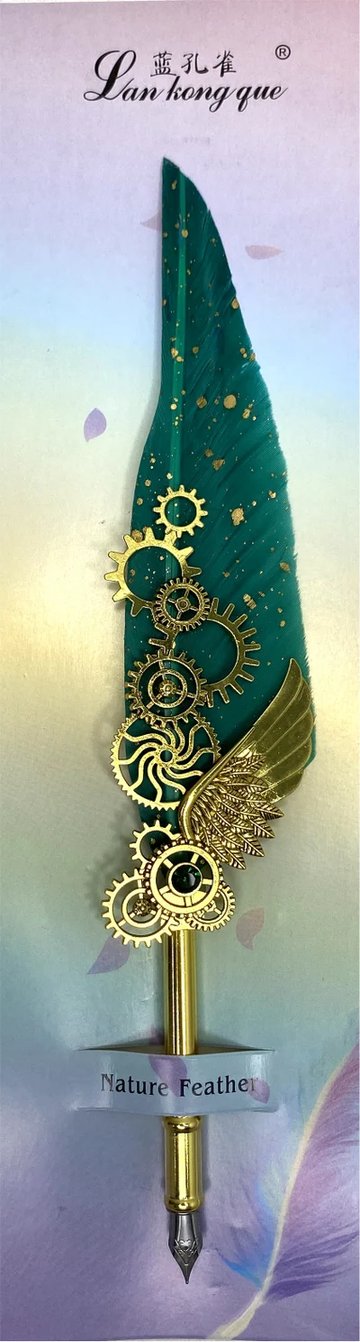 Feather Pen-Multicolour