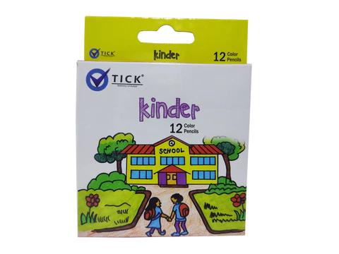 Tick Half Color Pencils