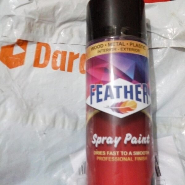 Feather Spray Paint