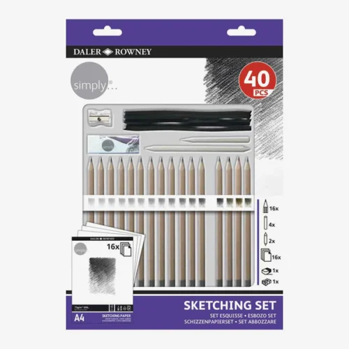 Rowney Sketching 40pc