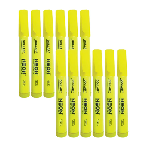 Yellow Highlighter[1 Box]