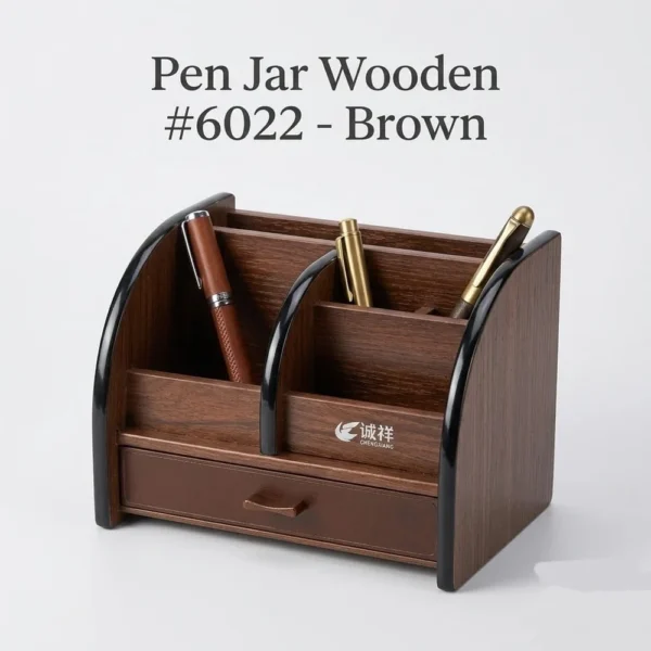Wooden Desk Organizer