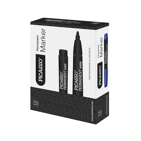 Picasso Marker Black-1Box